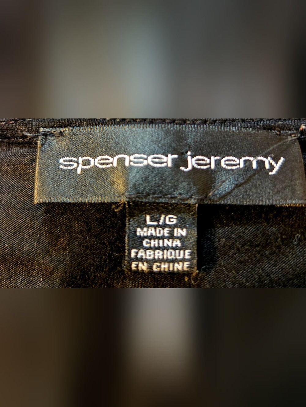 Spencer Jeremy Black Beaded Strap Swing Dress Size Large - Picture 9 of 10
